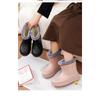 Ladies' Anti Slip Waterproof Warm Cotton Shoes Snow Boots Kitchen Outdoor Car Wash Cold Storage Work Shoes