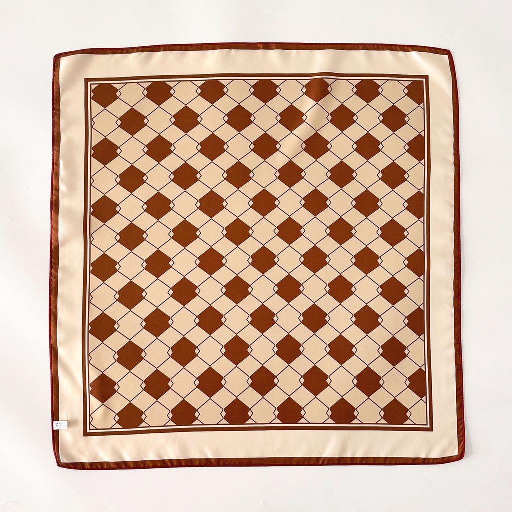 100% Natural Twill Silk Scarf For Women Neck Double Side Female Foulard Shawl Wrap High Quality Square Neckerchief Lady Hijab