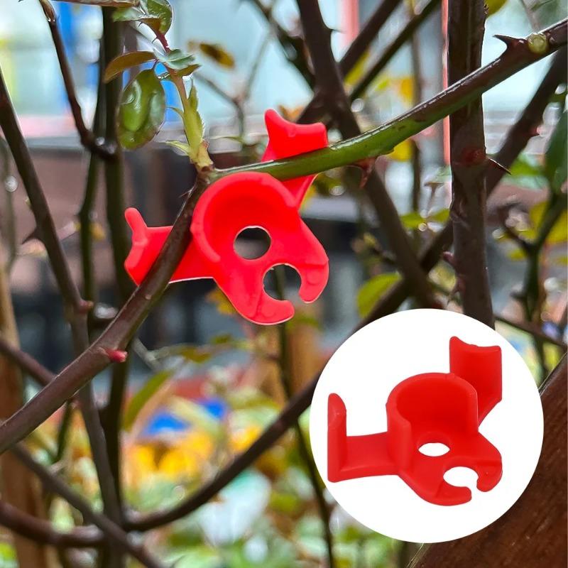 1/10/50/100 Stück Pflanzenbieger, 90 Grad, Trainingsclip mit geringem Stress, wiederverwendbar, Pflanzenstamm, Zweigbiegestützklammern, Gartenbedarf