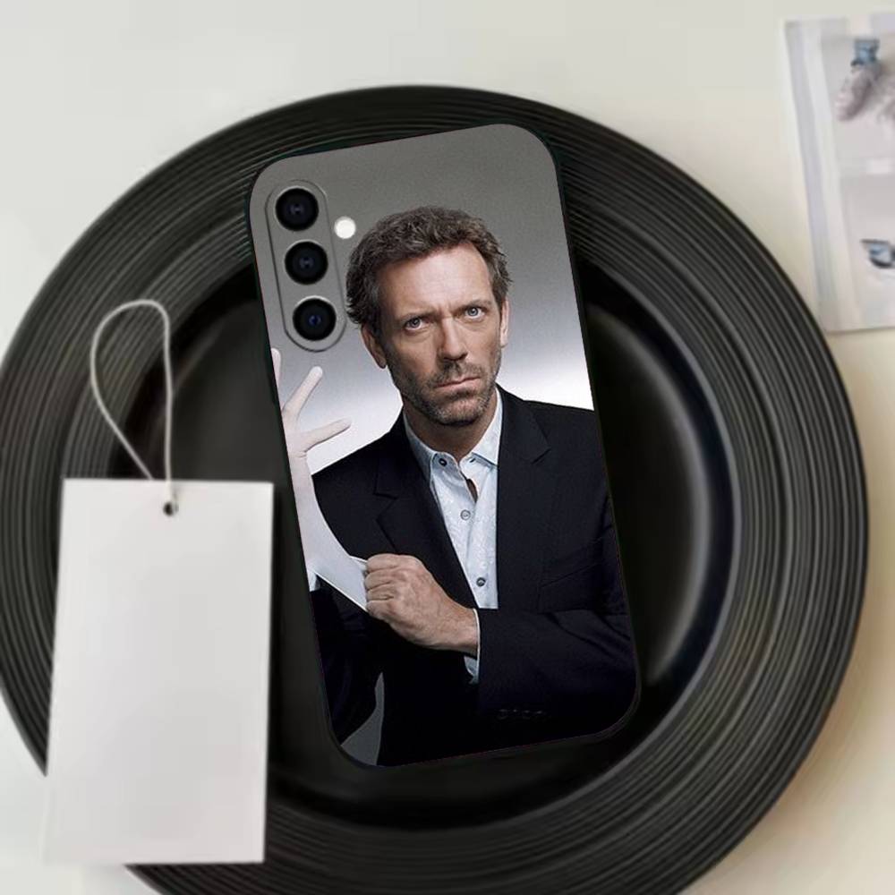 TV Drama Dr H-House Phone Case Black Silicone Soft For Samsung Galaxy A73,A72,A71,A70,A53,A52,A51 Samsung a22 4g