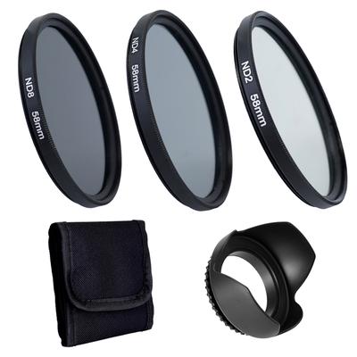 Sada profesionálních filtrů objektivu pro fotoaparáty Sluneční clona pro fotografické příslušenství Canon Dslr