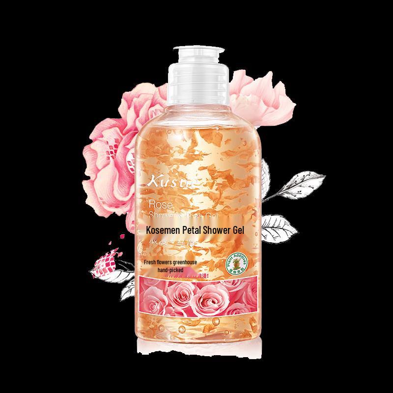 KOSETON Lasting Fragrance Rose Petal Shower Gel