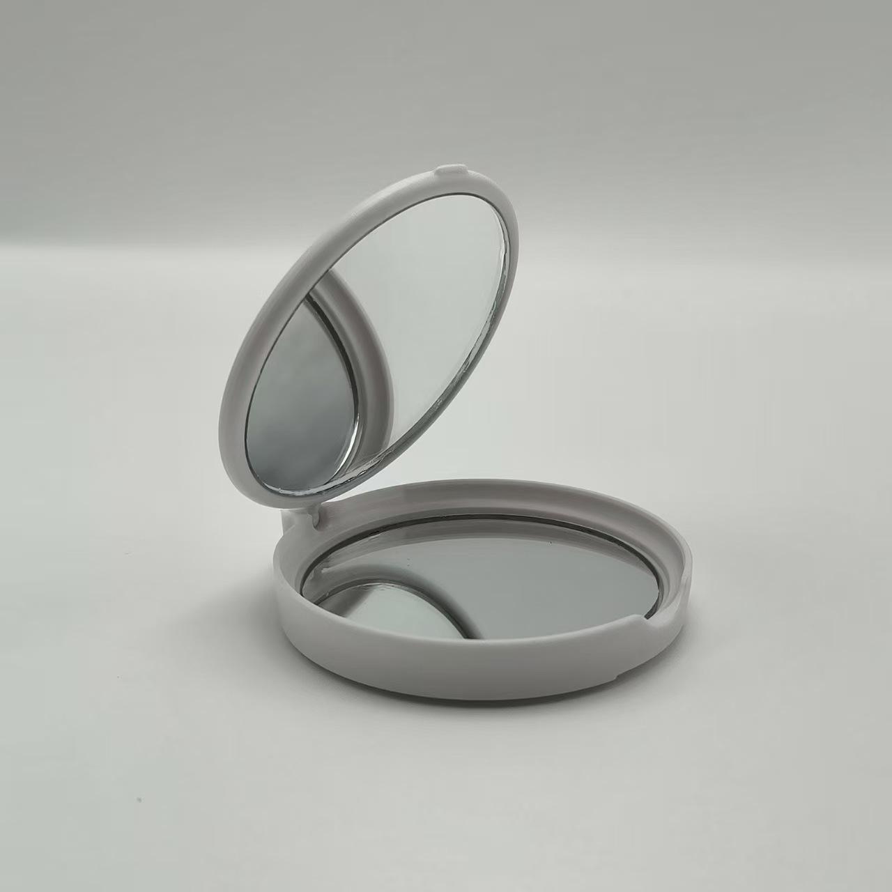 

Double-Sided Mirror Phone Holder with Airbag, Flip Cover, Foldable Stand for Makeup and Entertainment Viewing