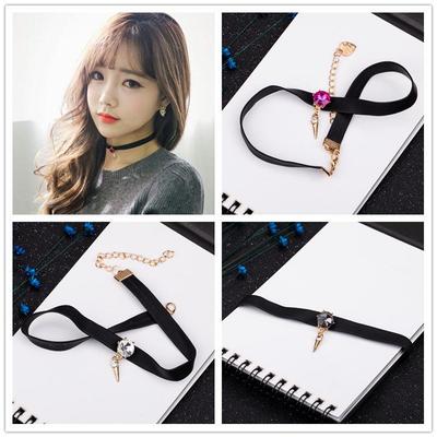 Korean Drama-Inspired Rivet Choker Necklace - Go Joon-hee Style