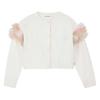 Billieblush Girls Fine Knit Ruffle Cardigan