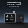 Hagibis Kabelloses USB C Sender und Empfänger Kit HDMI Video Extender Spiegelungs Dongle für Telefon Tablet Laptop Monitor Samsung