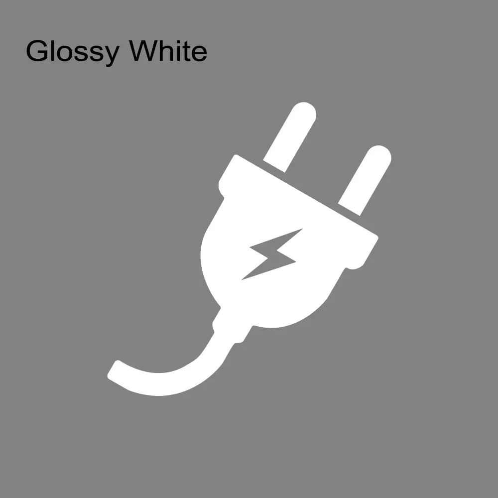 Creative Car Stickers Electric Plug Lightning Sign Vinyl Decal Personality Graphics Decal Auto Tunning Decoration Accessories