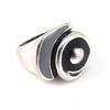 Designer Ring 'Scarlett' Black Gray