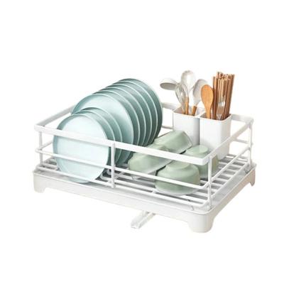 Sturdy Sink Storage Rack Durable Tableware Storage Organizer Dish Drain Rack  Bowls and Plates