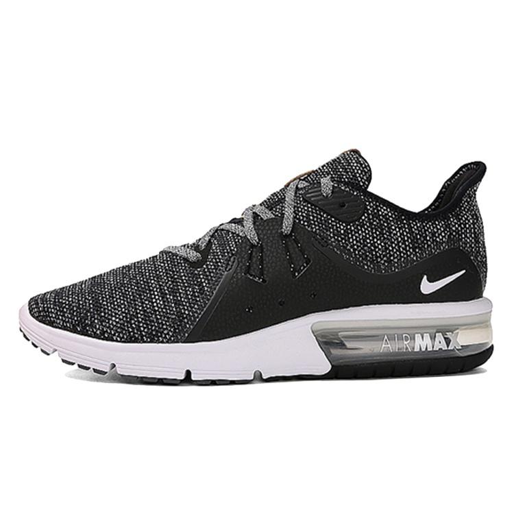 Nike Air Max Sequent 3 Black Dark Grey Men s 921694-011 EU 42