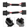 2pcs for H13 Male to H4 Female Adapter 75W Headlight Conversion Cable Fit for  