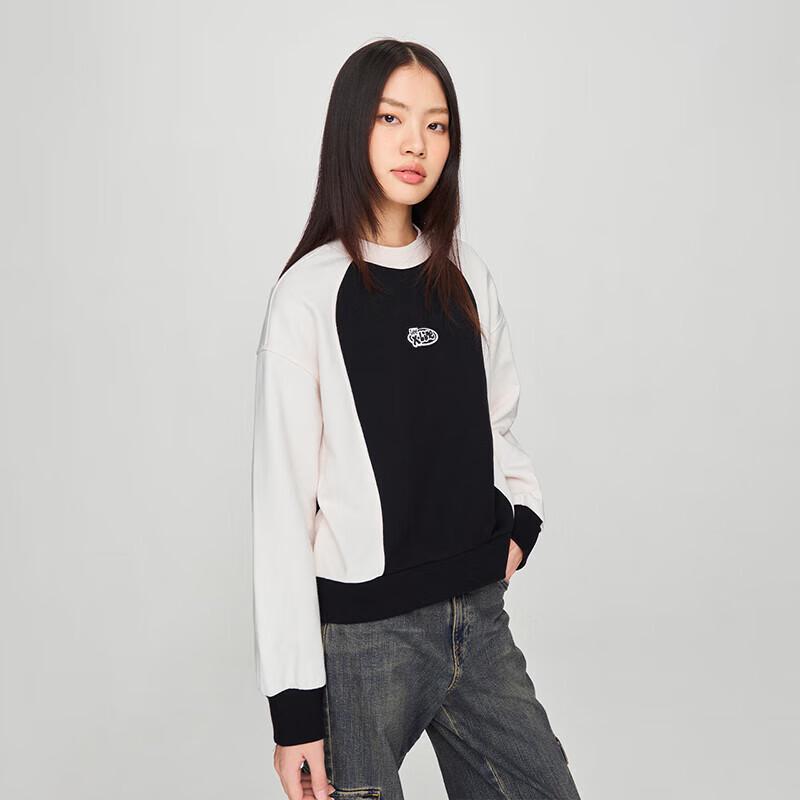 Lee Women's Relaxed Fit Crewneck Letter Sweatshirt