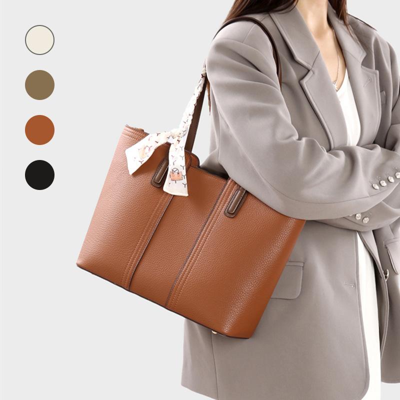 New Bag, Large Capacity Women's Shoulder Bag, Fashionable Work Commuting Trend, Handbag, High-end Sense, Big Bag Tide