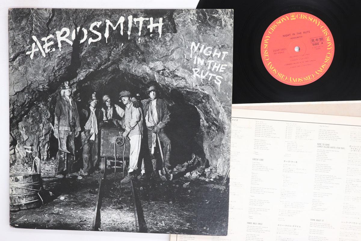 Виниловая пластинка AEROSMITH Night In The Ruts 25AP1601PROMO CBSSony 1979 Япония Рок Б/у
