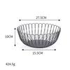 Nordic Iron Art Petal Fruit Basket