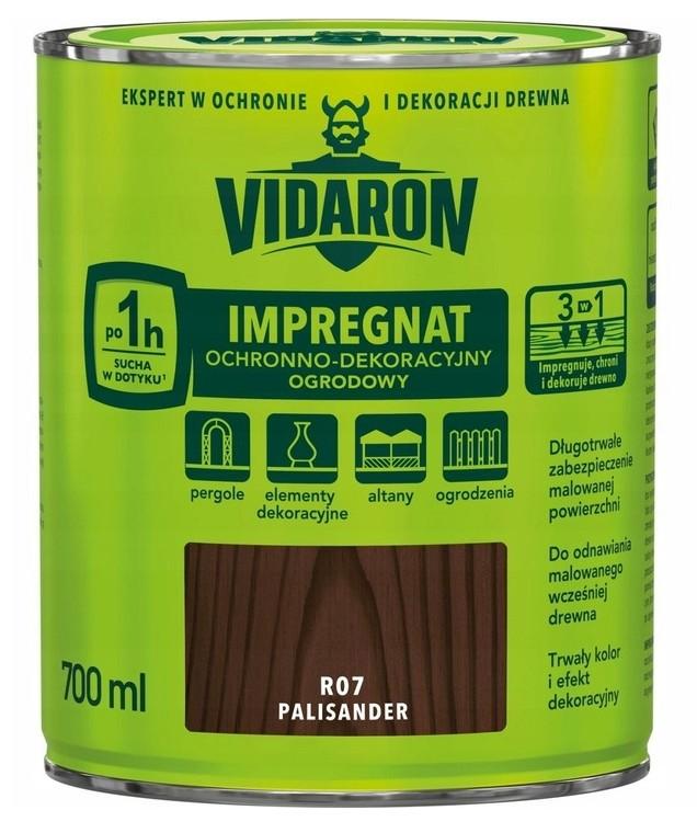 Vidaron Impregnat Ogrodowy Palisander R07 0,7L