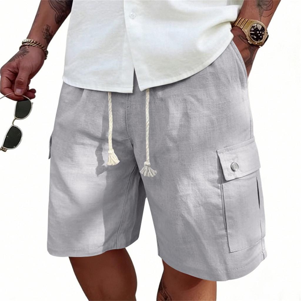 Men's Sports Shorts Multi-pocket Overalls