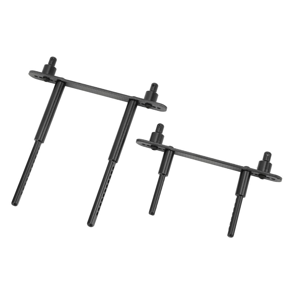RC   Columns Front Rear Aluminum Alloy Carbon   Car Body Mount Post for   SCX10 90046 90047 1Celsius10 RC Car