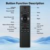 2.4G Bluetooth 5.0 Wireless Voice Remote Control Air Mouse  6 Axis Gyroscope Controller with USB Receiver for Computer TV Android Box
