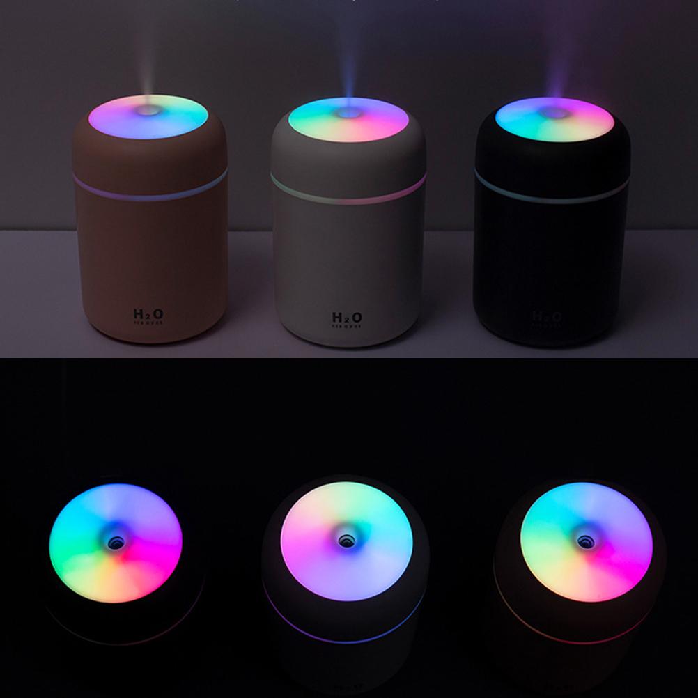 300ML Mini USB Humidifier with Night Light Mist Humidifier Air Humidifier For Room Office Desk
