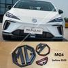 ABS Pasted Badge Shell For MG MG4 MULAN Front Emblem Badge Shell Rear Trunk Badge Emblem Sticker Logo Emblem Shell Accessories tcl6