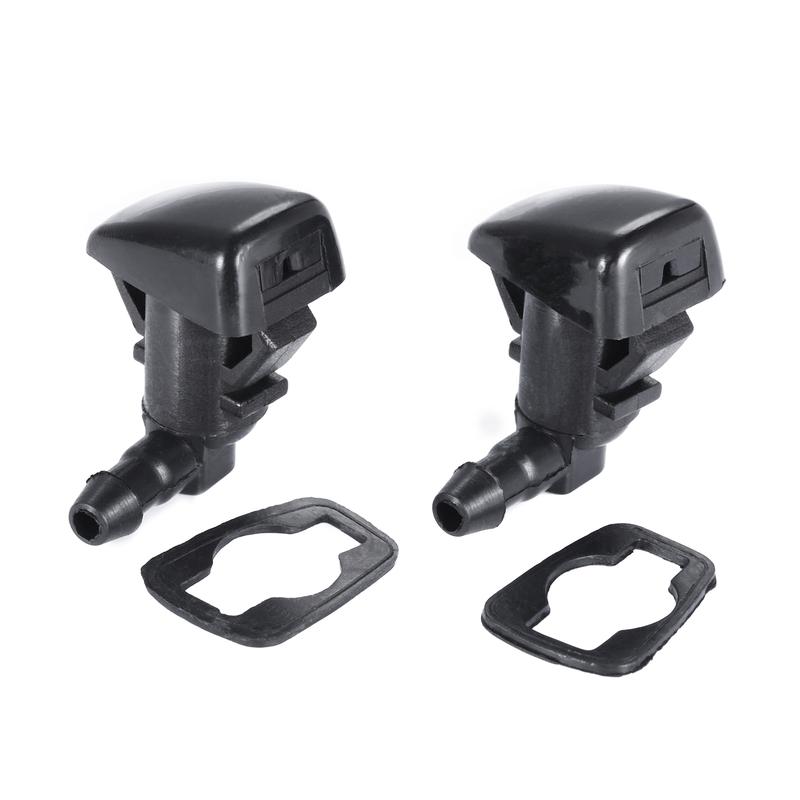 2Pcs For Chevrolet Cruze 2011-2016 Front Windscreen Wiper Blade Washer Nozzle Jet Driver & Passenger Pair Hood Spray OE#95226510
