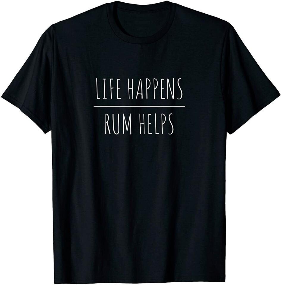 NEW LIMITED Rum Helps ShirtFunny Rum T-Shirt Unisex T-Shirt