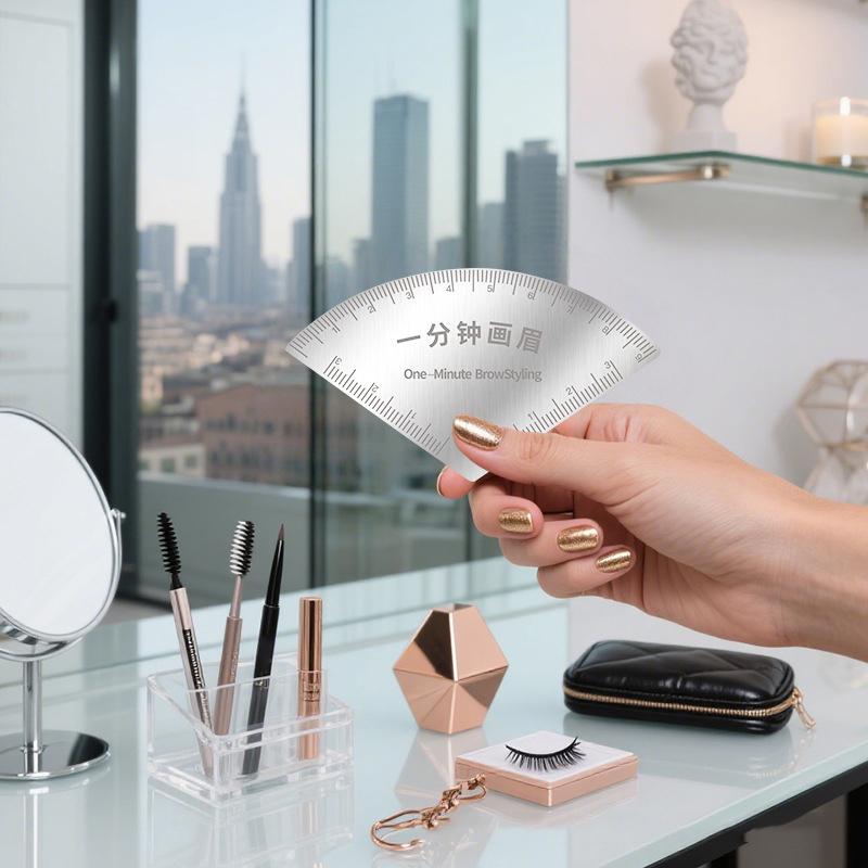 Schnelles Zeichnen Augenbrauen Design Lineal Microblading Mapping Werkzeug Formgebung Permanent Make-up Zeichenführung Lineal Tattoo Zubehör Wiederverwendbar