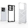 Transparent Phone Case For Xiaomi Poco X6 5G Shockproof Honeycomb Armor Back Case For Poco X6 5G Cover For Poco X6 Case 6.67inch
