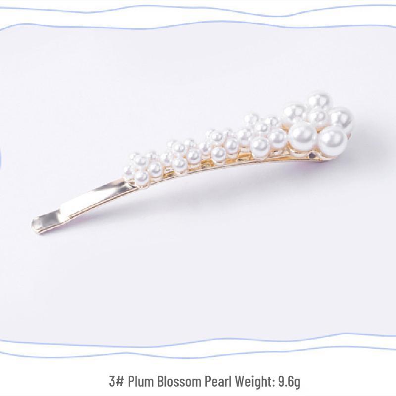 Retro Pearl Hair Clip - Cute and Cool Bangs Accessory