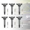 6x Ignition Coil +Spark Plug UF506 For Toyota Solara Sienna 2004-2008