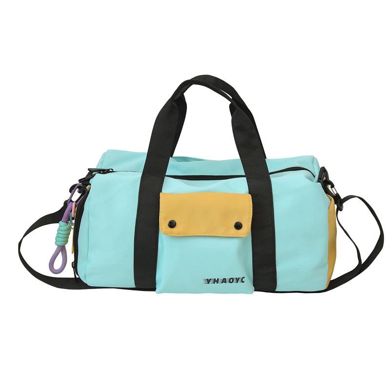 

High-Capacity Sports Training Gym Bag with Wet/Dry Compartments, Handbag & Crossbody Options Single Bag