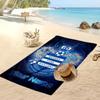 Queens Park Rangers FC Personalisiertes Bedrucktes Strandtuch Fußballlogo Unterstützung Benutzerdefinierter Name Text Saugfähiges Handtuch für Sport Reisen Besonderes Geschenk