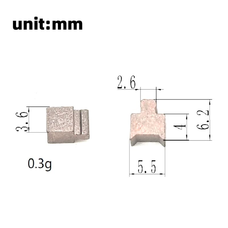 10Pcs Diy Accessories Motor Carbon Brush Replace For Rs550  Hitachi Metabo  Worx