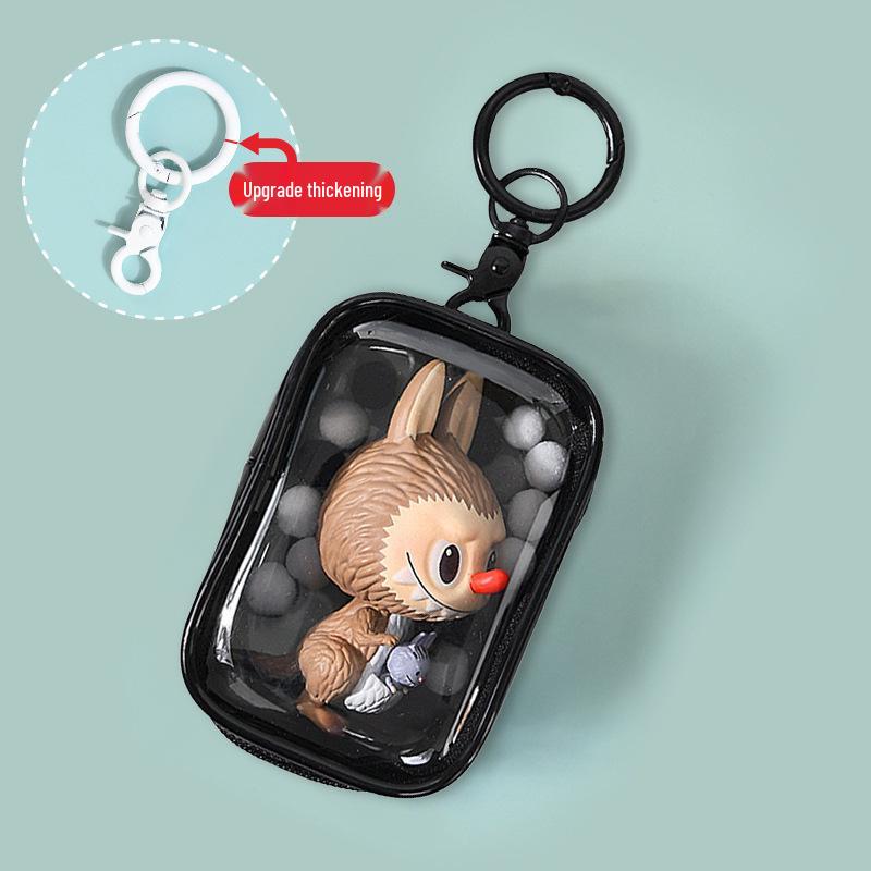 High Transparency 3D Baby Stroller Bag - Clear Show & Storage Bag with PVC and Data Cable Pocket