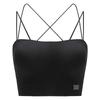 Summer ice silk beautiful back underwear women gather tube top anti-light suspender seamless bra cover thin inner vest women