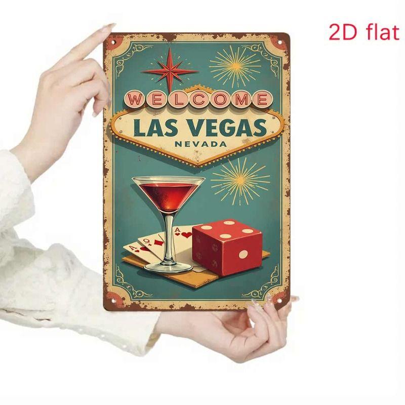 Playing Cards Poster Metal Sign 20x30cm Wall Art