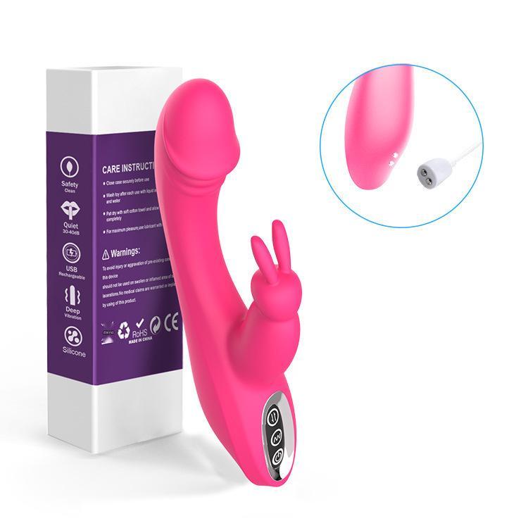 Aixia Oli Bunny Ear Vibrating G-Spot & Clitoral Massager for Women