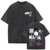 2026 Gewaschenes Vintage Rapper Milo J La Vida Era Mas Corta T-Shirt Hip Hop Mode T-Shirts Herren Damen Lässige Streetwear Top