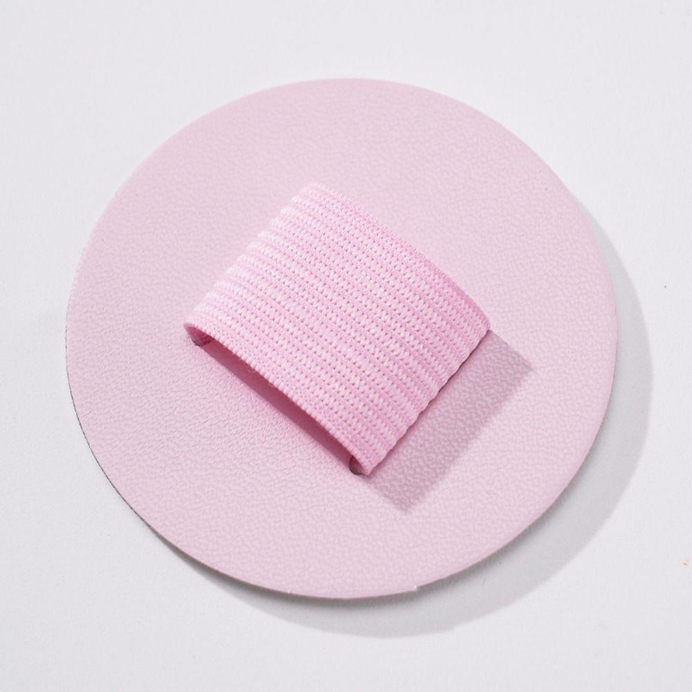 Elastic Loop Round Pen Holder Self-adhesive Kawaii Stationery Aesthetic Pen Holder  Calendar