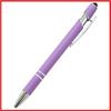 20-200 pens Wholesale Metal Ballpoint Pen Touch Screen Pen Office School Advertising Pen Custom Logo Text Laser Engraving