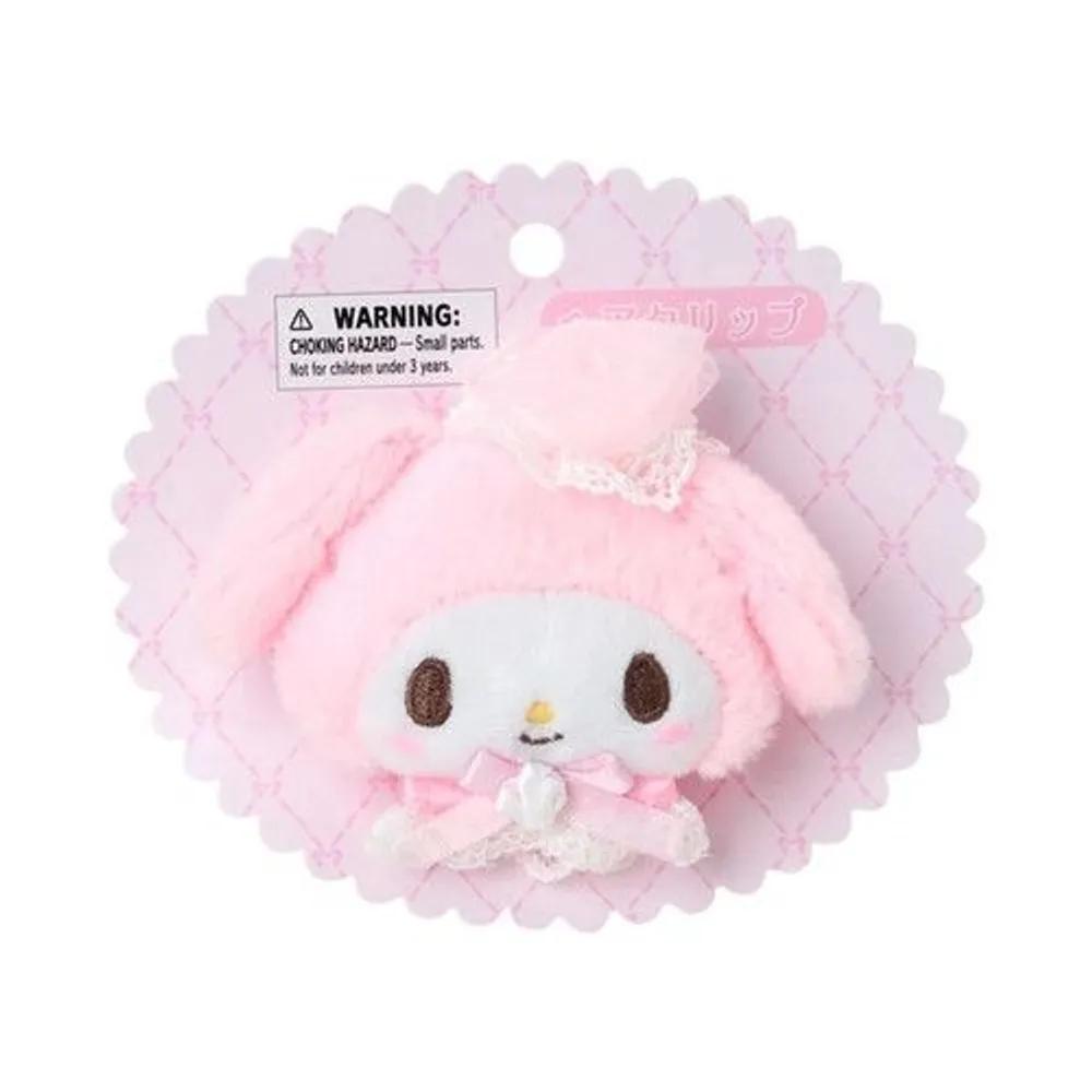 Sanrio Lady My Melody Plush Bangs Hair Clip