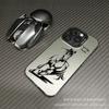 Black Horse for Apple 15 Colored Silver iPhone14Pro Creative 11promax Matte 16 Protective Case 17