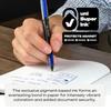 uni-ball Air 0.5mm Roller Ball Pen Black Ink Pack of 12 | Waterproof, Smudge Free, Long-Lasting Office & School Writing