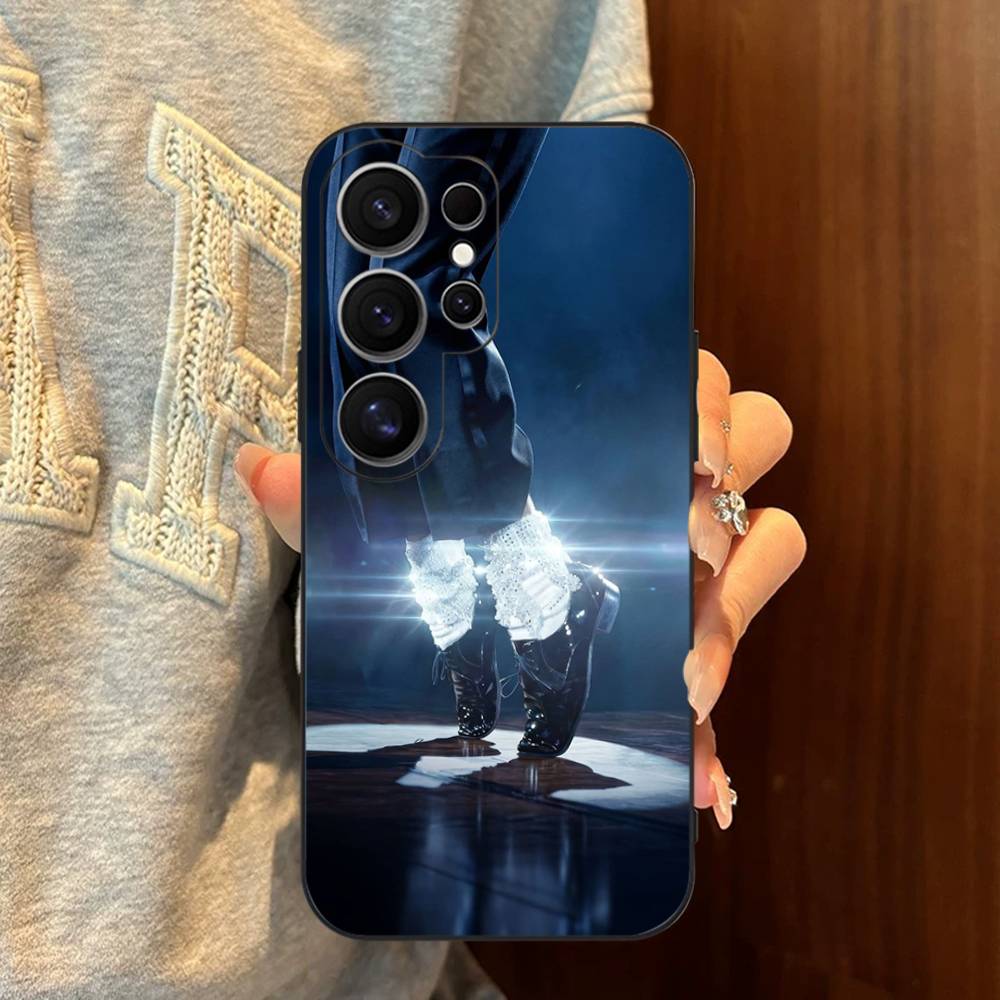 Pop Singer Michael Jackson Phone Case For Samsung S 24 Fe 25 Ultra Plus 20 Lite 21 30 22 23 24 22 Ultra 5G Fundas
