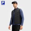 Fila Fitness Fashion Simple Warm Down Vest Men Vest Deep-Black A11M441903FBK