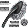 1/2Pcs Car Cleaning Tools Microfiber Dust Mop Washing Brush for Car Home Dust Removal Duster