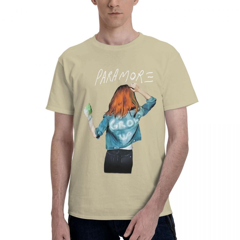 Paramore Hayley Williams Grow Up Concert 100 Cotton Casual Breathable Confortable Men Top New Gifts And TShirts Mens Shirt