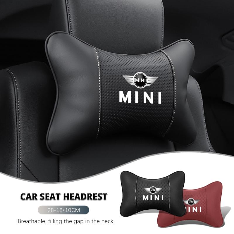 5 Color Car Headrest/Lumbar Support Car Neck PillowFor MINI Cooper R56 F56 R50 JCW Cabrio Aceman Countryman Clubman Roadster Uylez55