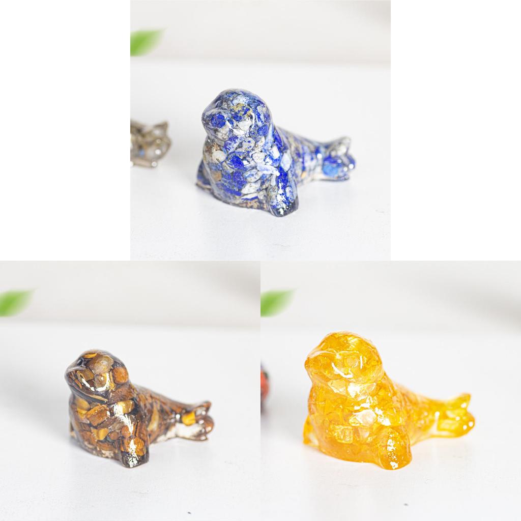 Resin Crystal Sealife Figurine With Handcrafted Resin Art For Home Decor And Giftgiving